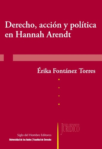 Libro Derecho, acción y política en Hannah Arendt