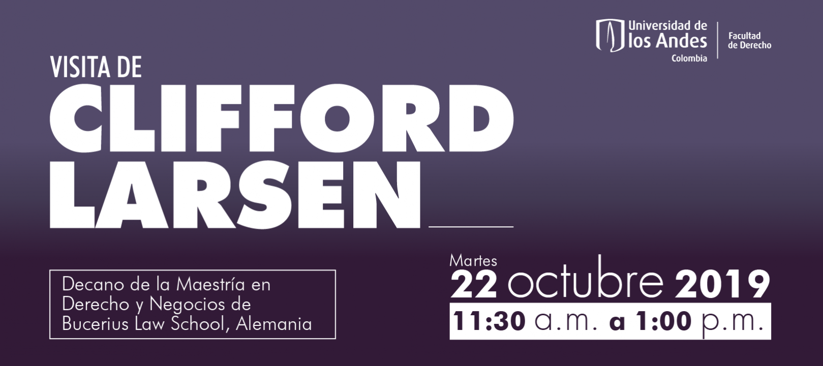 Visita de Clifford Larsen