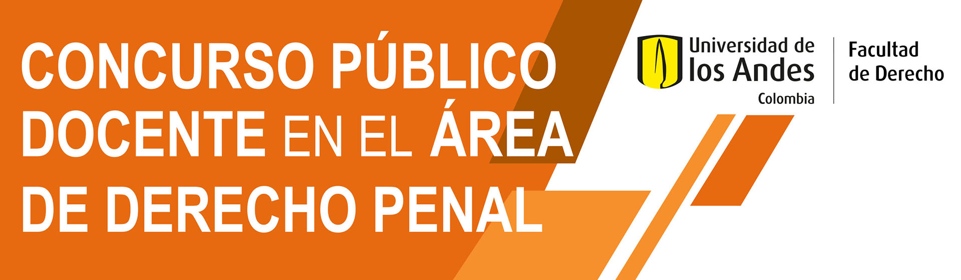 Concurso público docente en el Área de Derecho Penal