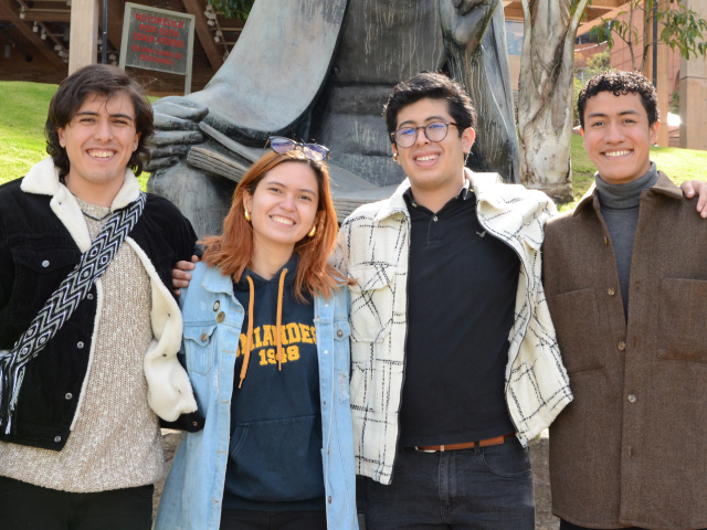 Representantes estudiantiles de Derecho Uniandes - 2024