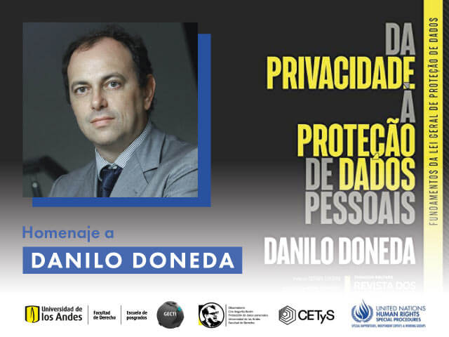 DÍA INTERNACIONAL DE LA PROTECCIÓN DE DATOS PERSONALES | Homenaje a DANILO DONEDA