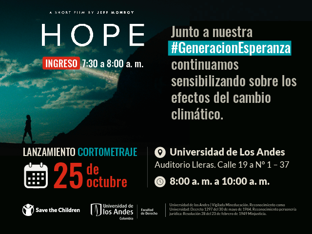 Lanzamiento del cortometraje Hope