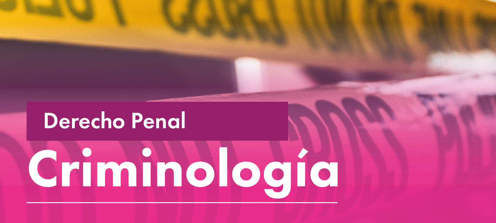 Facultativa: Criminología 