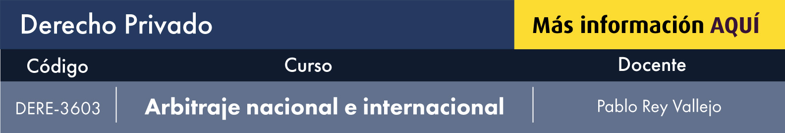 arbitraje nacional e internacional