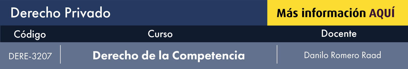 derecho de la competencia