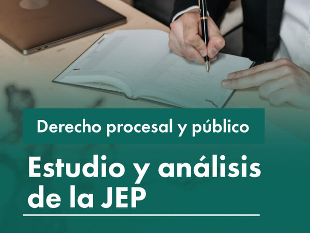 Facultativa 2023-20: Estudio y análisis de la JEP 