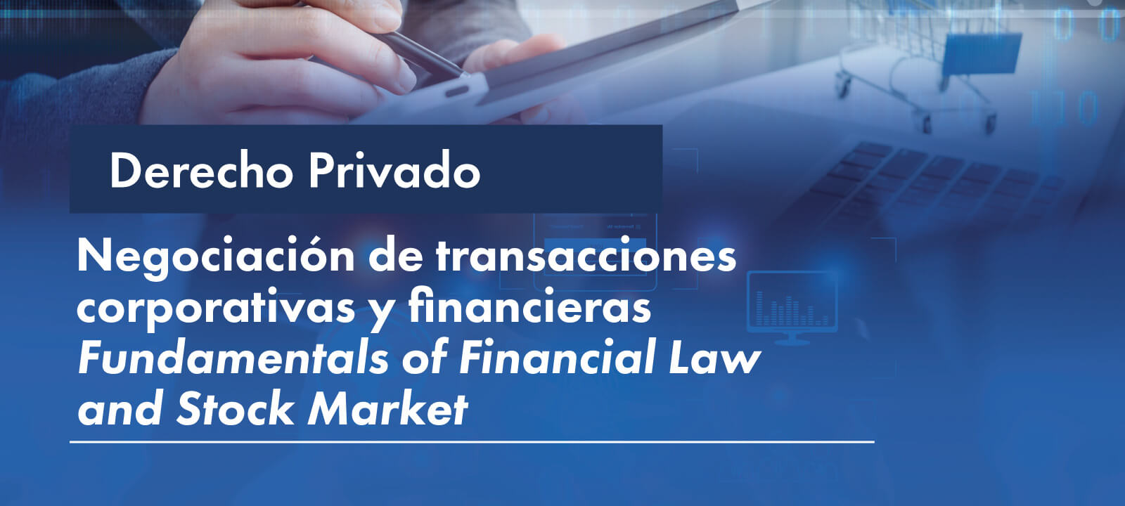 Facultativa: Negociación de transacciones corporativas y financieras - Fundamentals of Financial Law and Stock Market