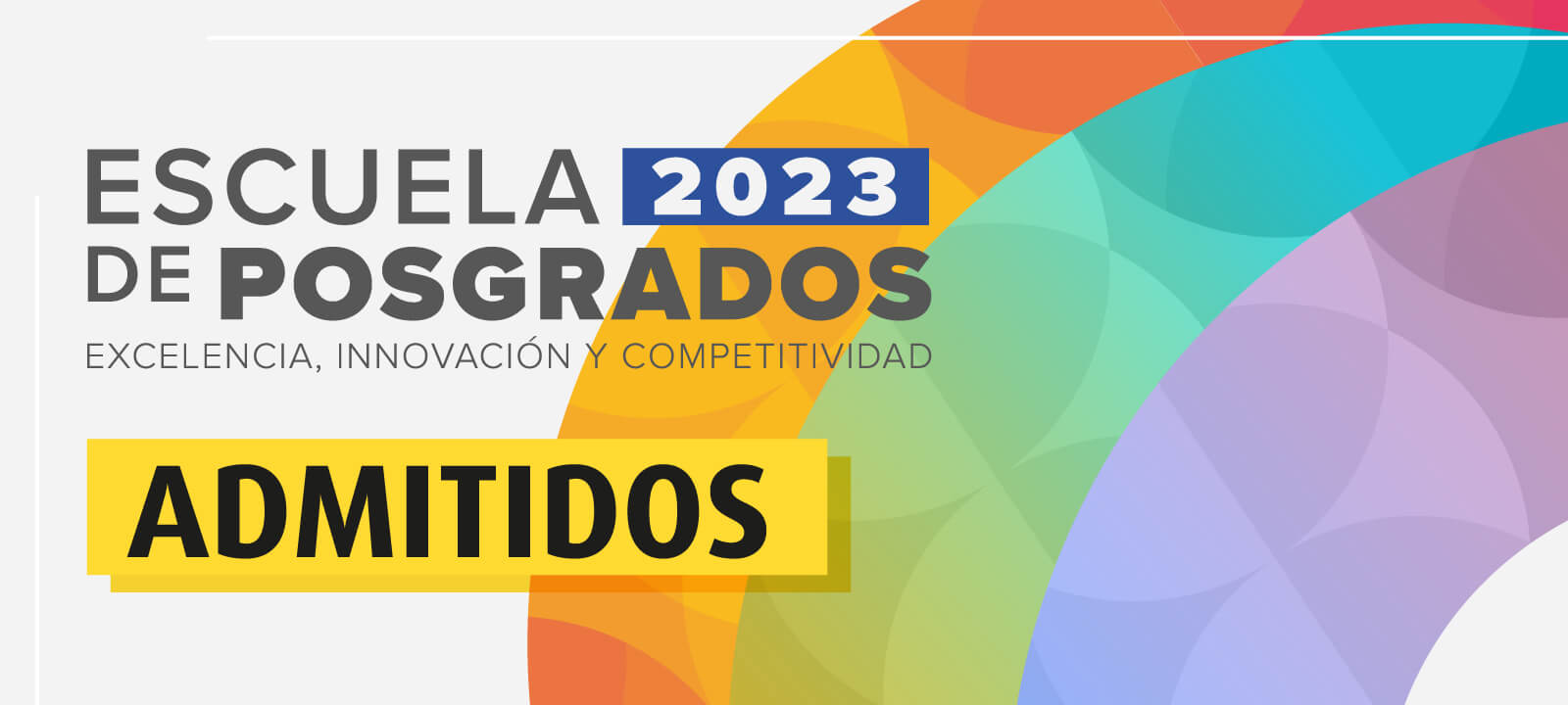 Admitidos 2023 | Escuela de posgrados | Derecho Uniandes