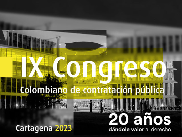  IX Congreso Colombiano de Contratación Pública 