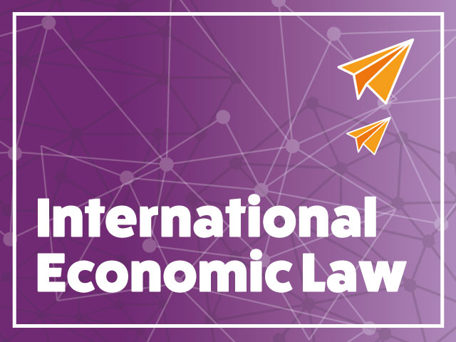 Course International Economic Law | Derecho | Uniandes