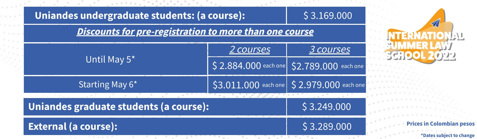 International Summer Law School 2022