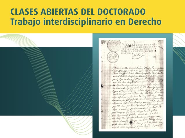 Clase abierta del Doctorado: Derecho e historia