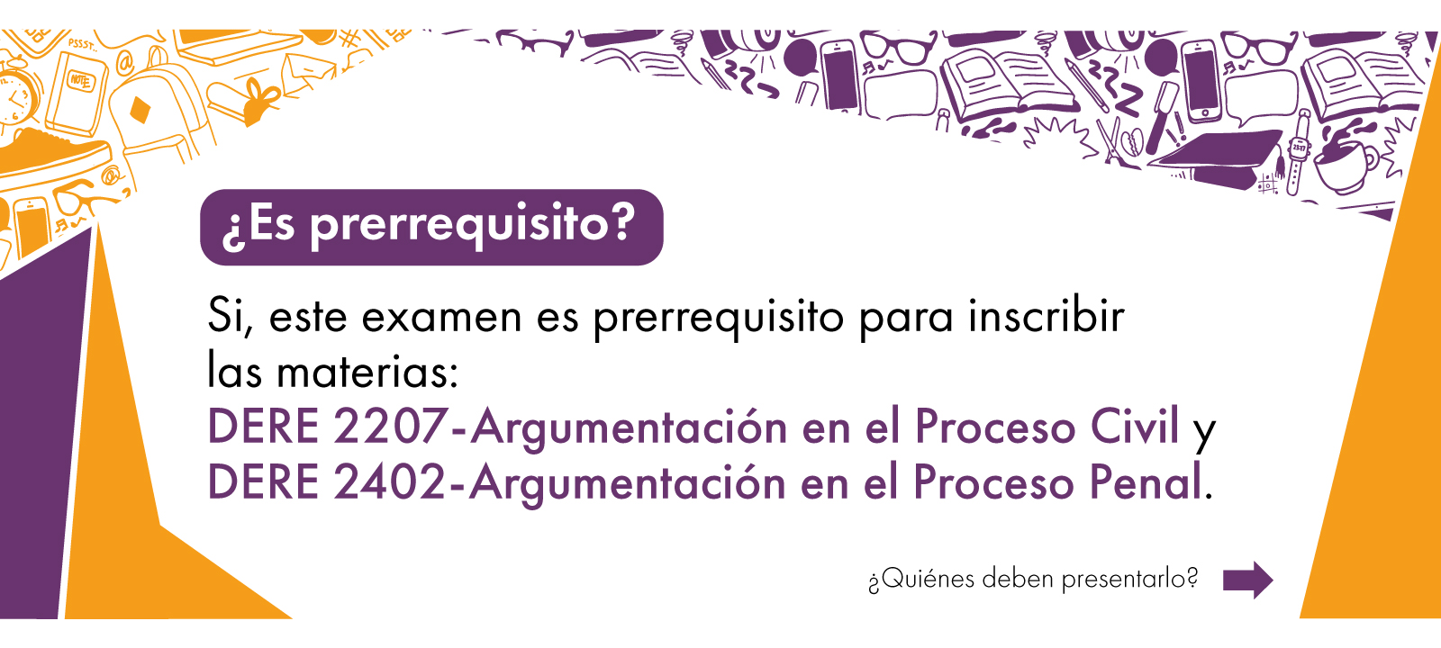 ¿El Examen de Argumentación (Ciclo I) es prerrequisito? | Facultad de Derecho | Uniandes