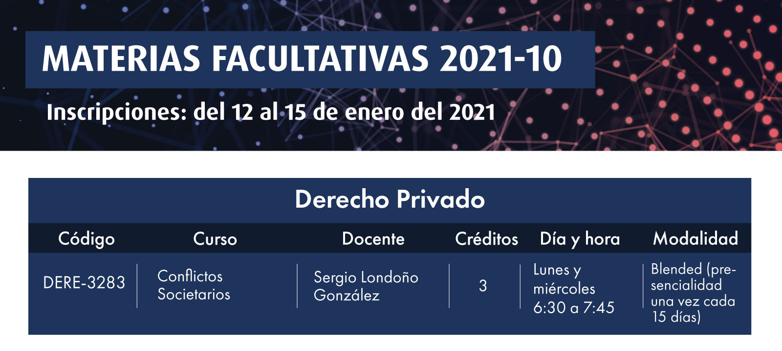 Facultativa 2021-10: Conflictos Societarios | Facultad de Derecho | Uniandes