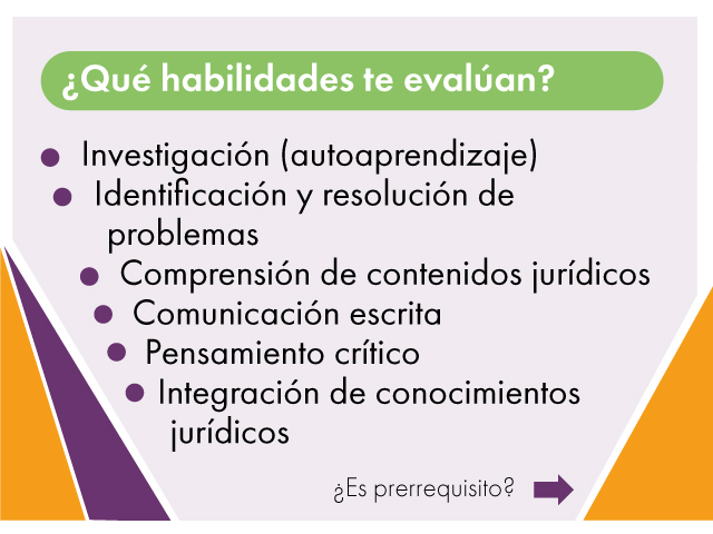 ¿Qué habilidades te evaluarán en el Examen de Argumentación (Ciclo I)? | Facultad de Derecho | Uniandes