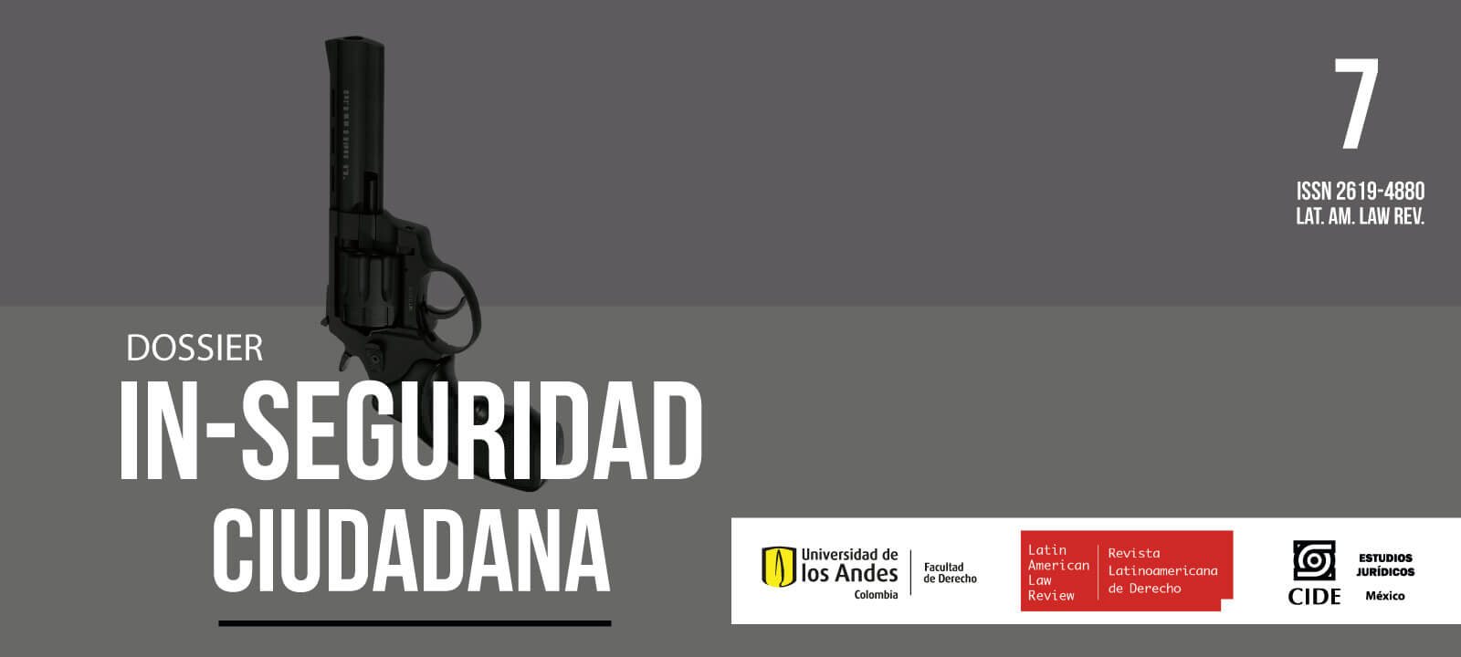 In-seguridad ciudadana: presentación del # 7 de Latin American Law Review 