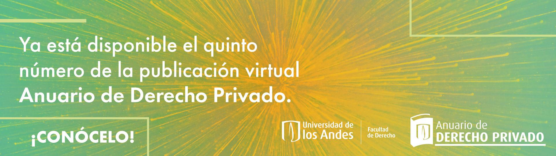 Número 5 Anuario de Derecho Privado