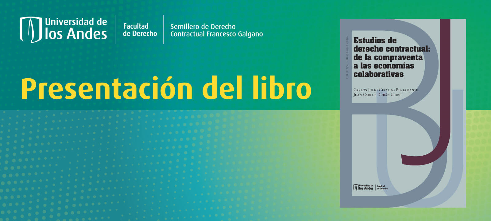 Presentación del libro "Estudios de derecho contractual: de la compraventa a las economías colaborativas"