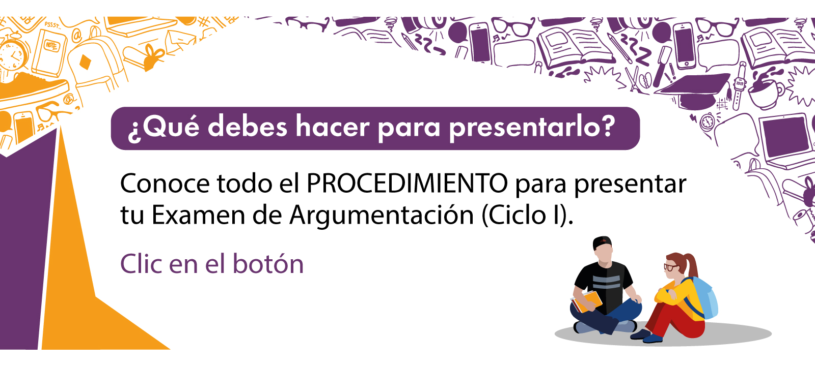 Consulta el procedimiento para presentar tu Examen de Argumentación (Ciclo I) | Facultad de Derecho | Uniandes