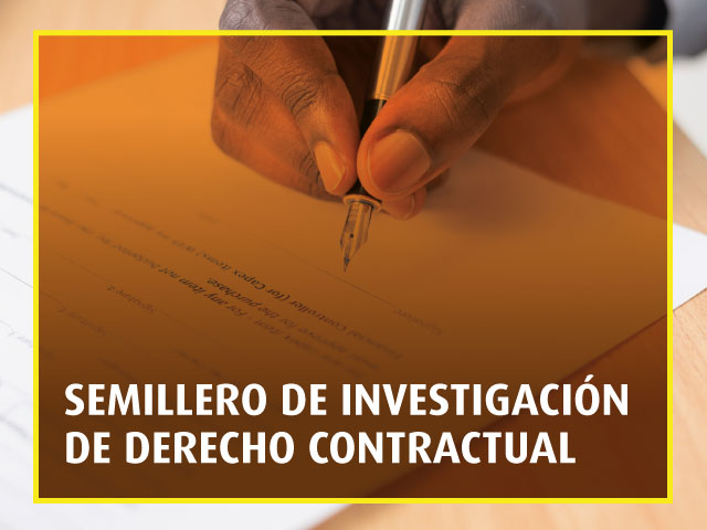 Semillero de Investigación de Derecho Contractual | Facultad de Derecho | Uniandes