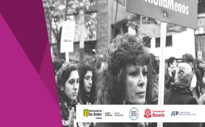 Feminismo y violencia sexual: una conversación sobre las diferencias - Mujeres marchando Conversatorio: La batalla por el derecho al aborto en Colombia