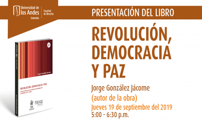 Presentación del libro: Revolución, democracia y paz