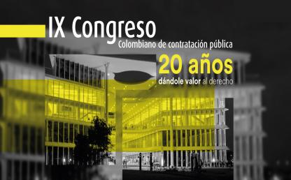 IX Congreso Colombiano de Contratación Pública