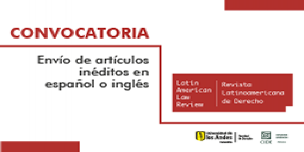 Convocatorias Latin American Law Review