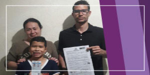 La travesía por la nacionalidad colombiana. Triunfo de 2 familias migrantes ante la Registraduría, gracias a gestión de la Clínica Jurídica para Migrantes.