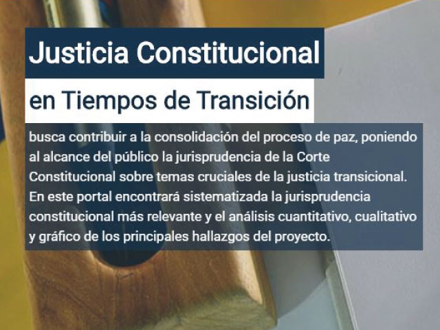 Justicia constitucional en tiempos de transición